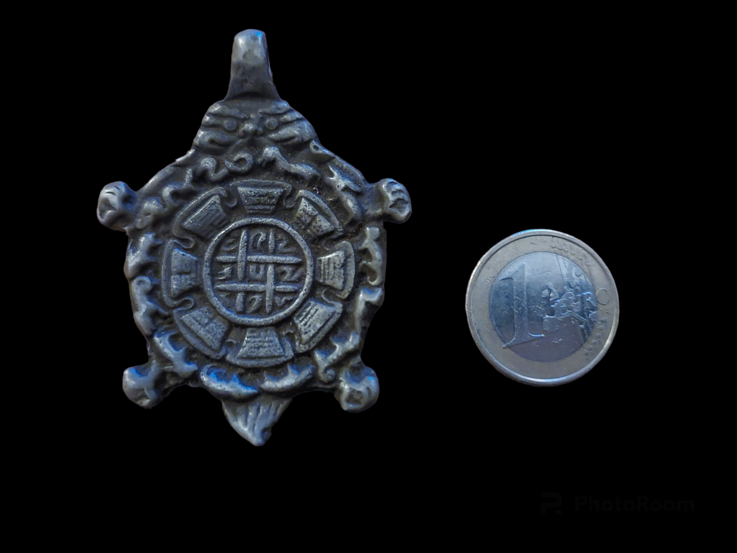 Mongolian shamanic mirror Rubal with Si Pa Ho 50 millimeters