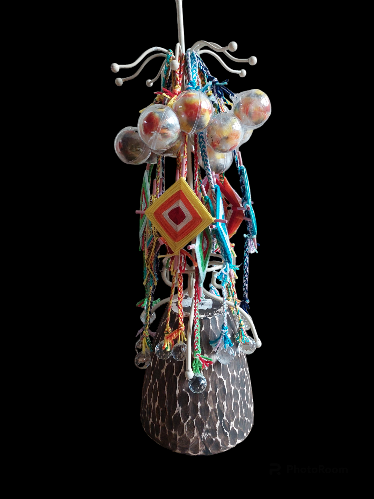Harmonizing amulet "Namkha and Feng Shui crystal"