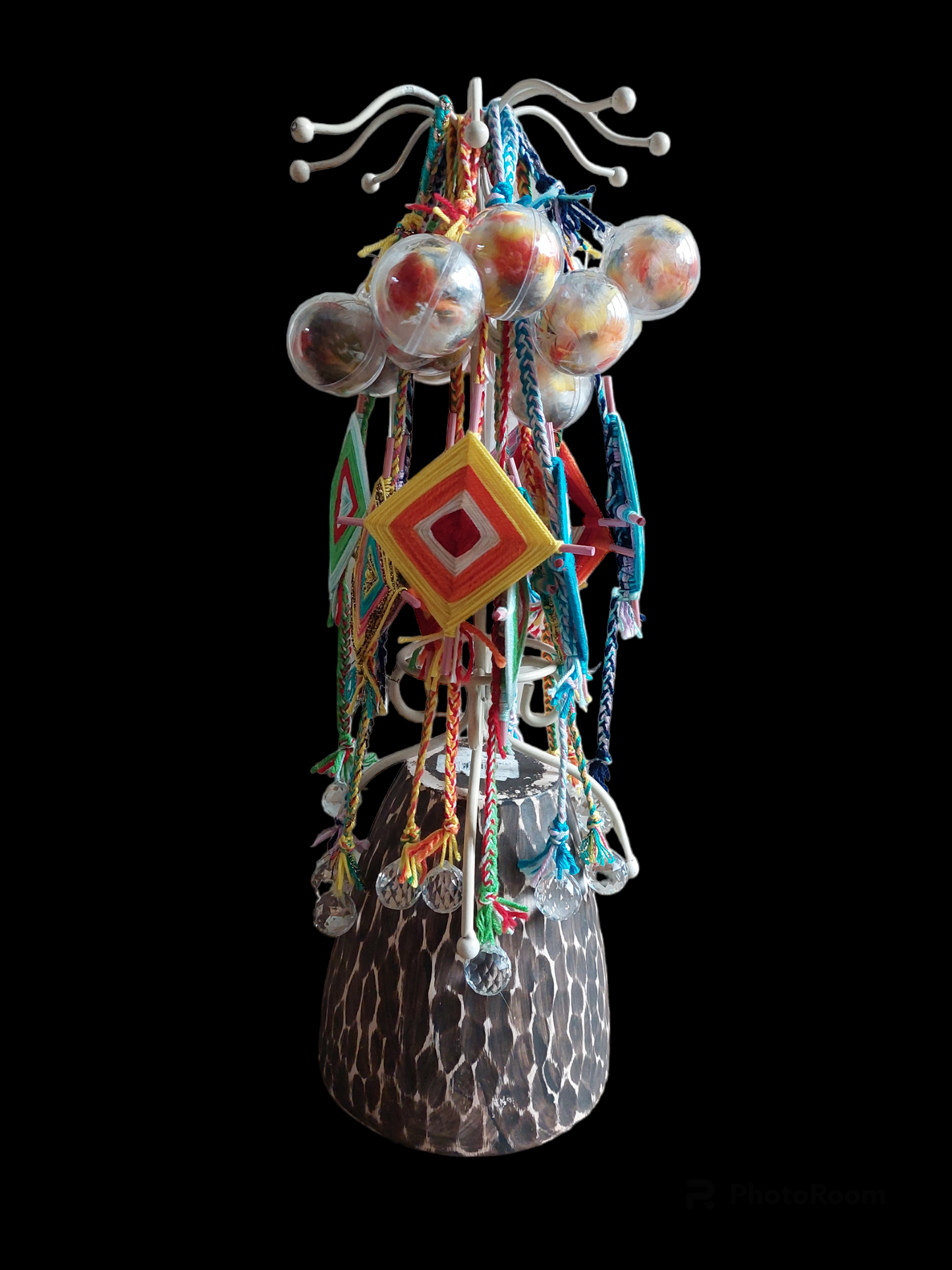 Harmonizing amulet "Namkha and Feng Shui crystal"