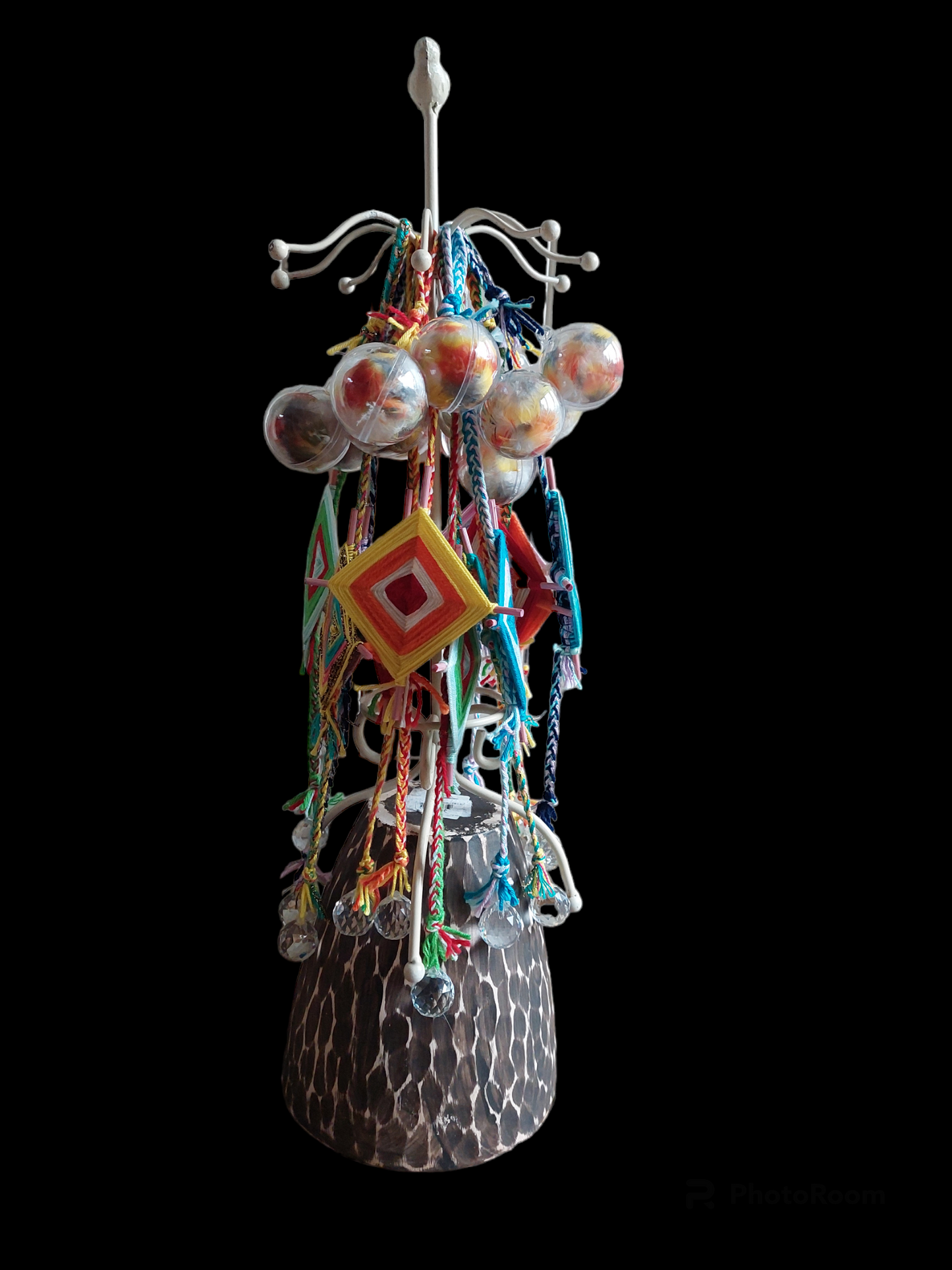 Harmonizing amulet "Namkha and Feng Shui crystal"