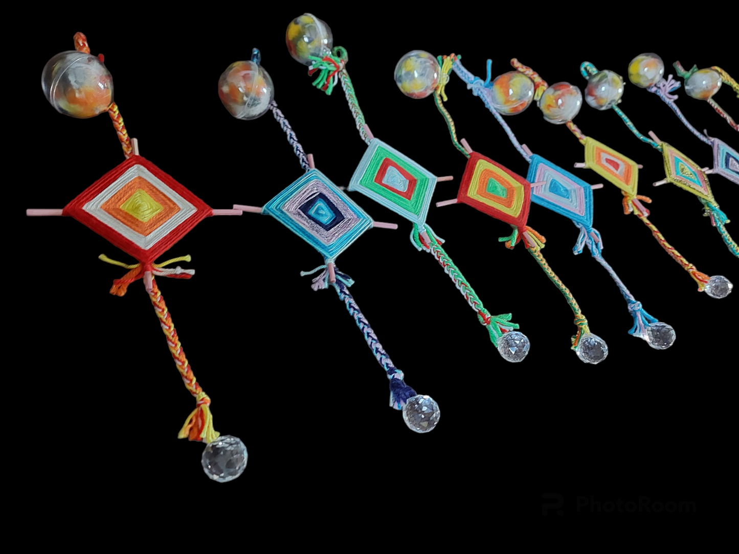 Harmonizing amulet "Namkha and Feng Shui crystal"
