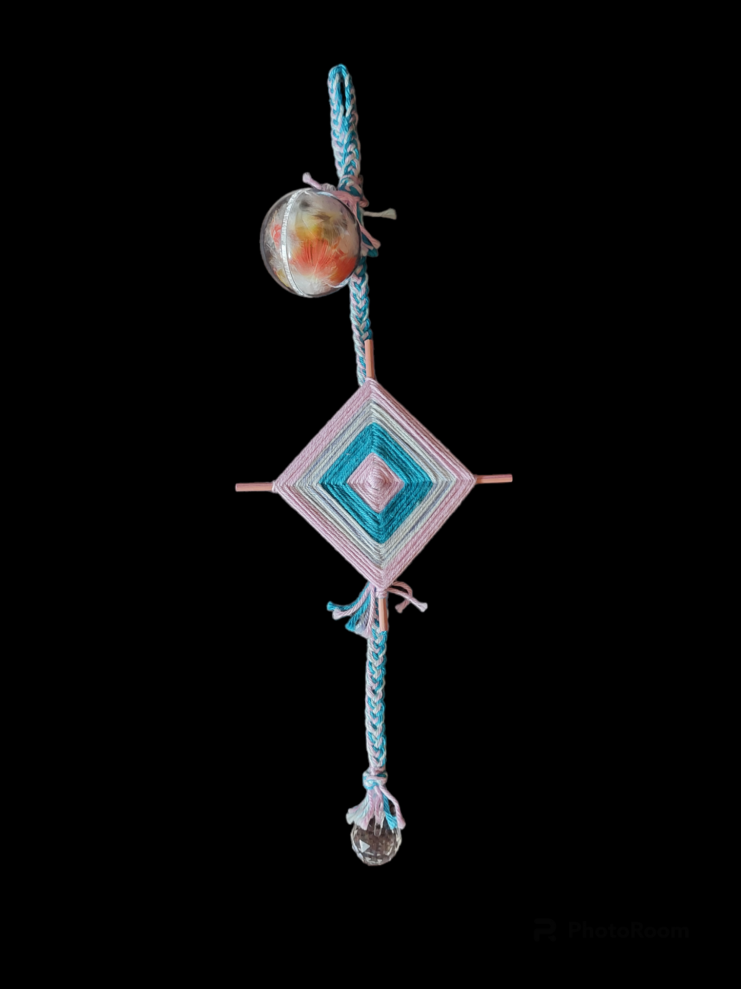Harmonizing amulet "Namkha and Feng Shui crystal"