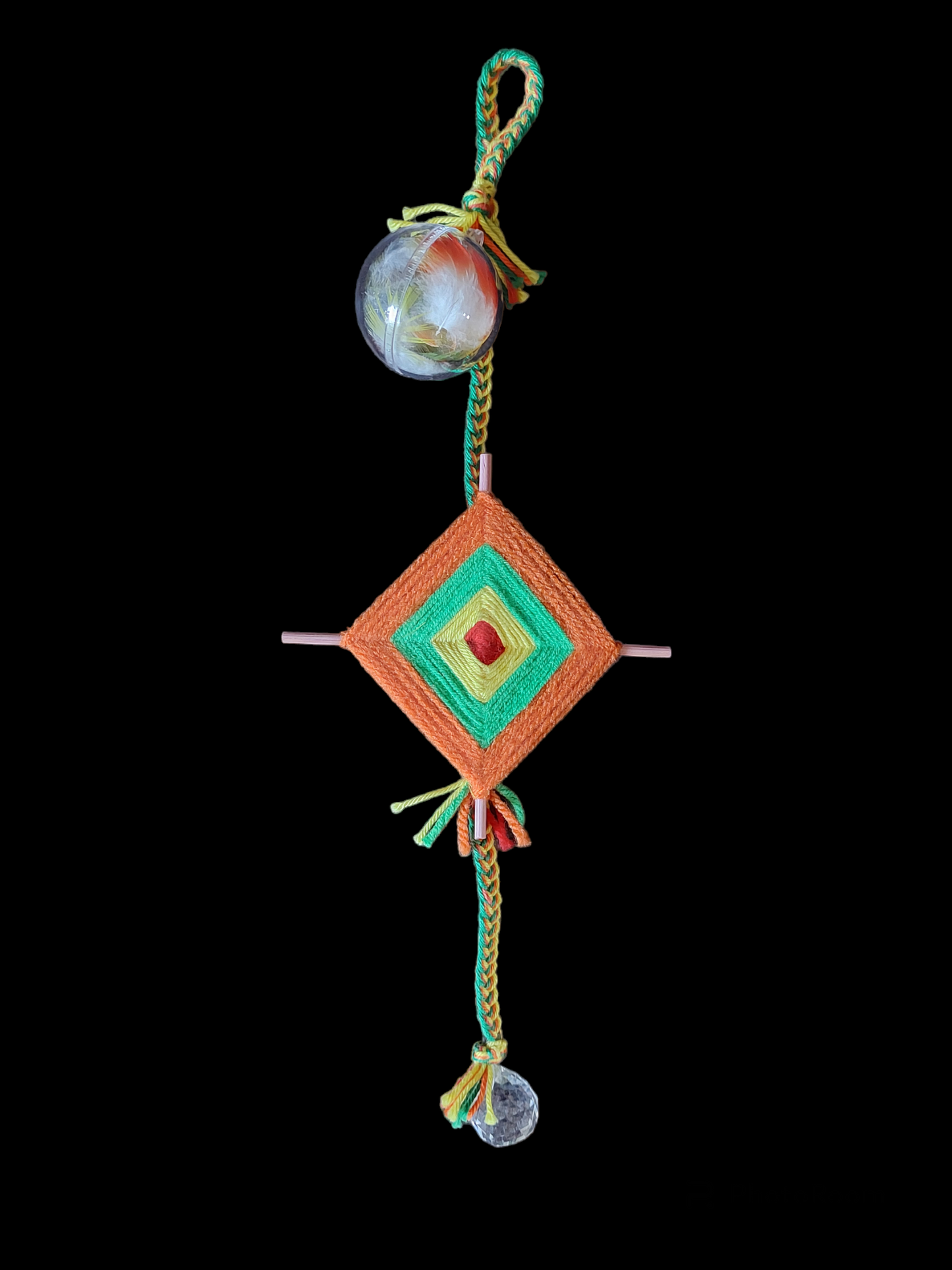 Harmonizing amulet "Namkha and Feng Shui crystal"