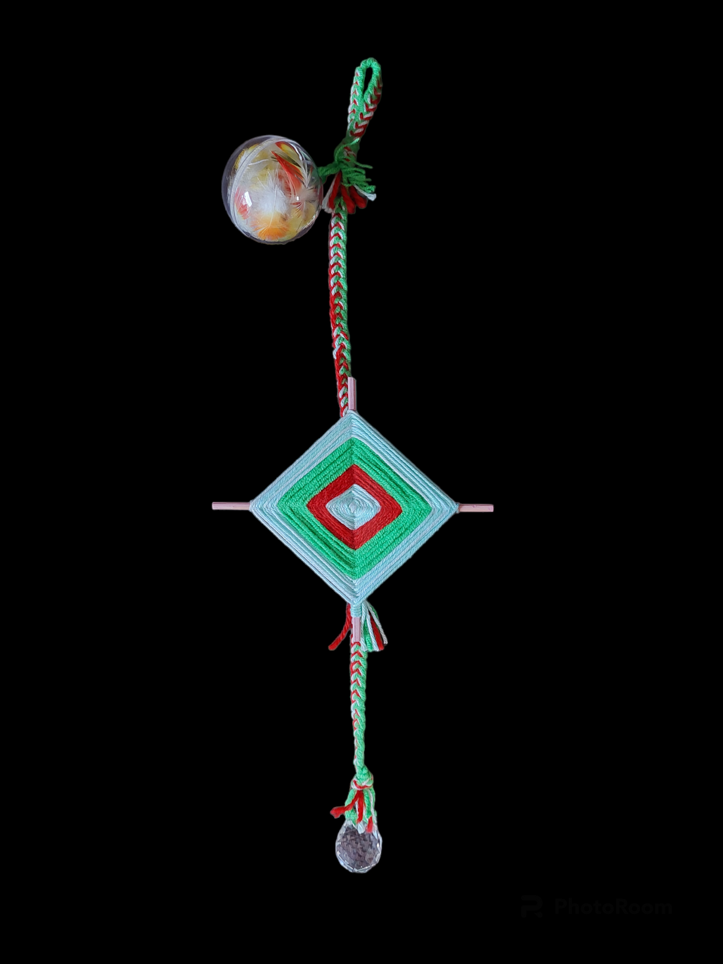 Harmonizing amulet "Namkha and Feng Shui crystal"