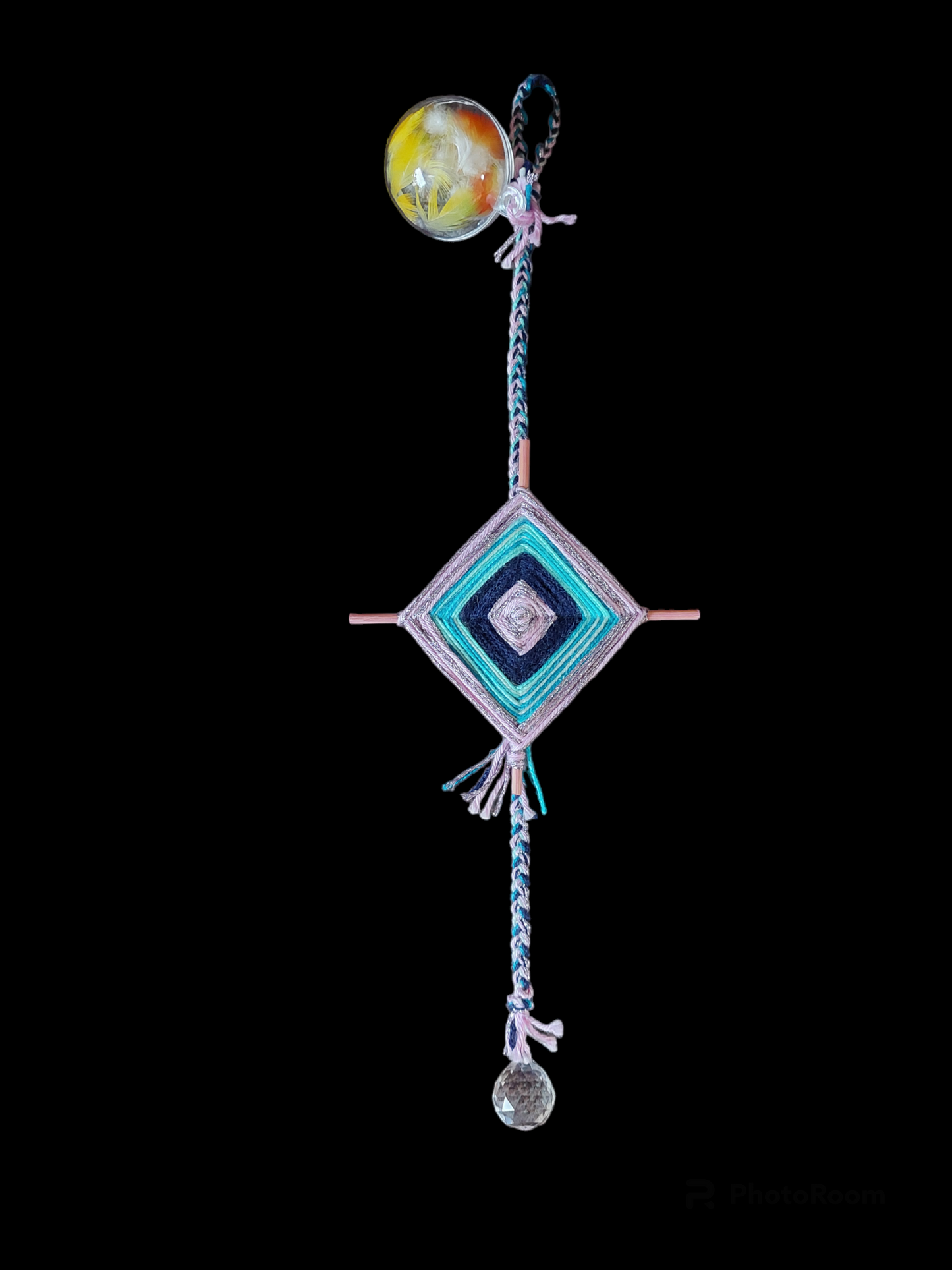 Harmonizing amulet "Namkha and Feng Shui crystal"