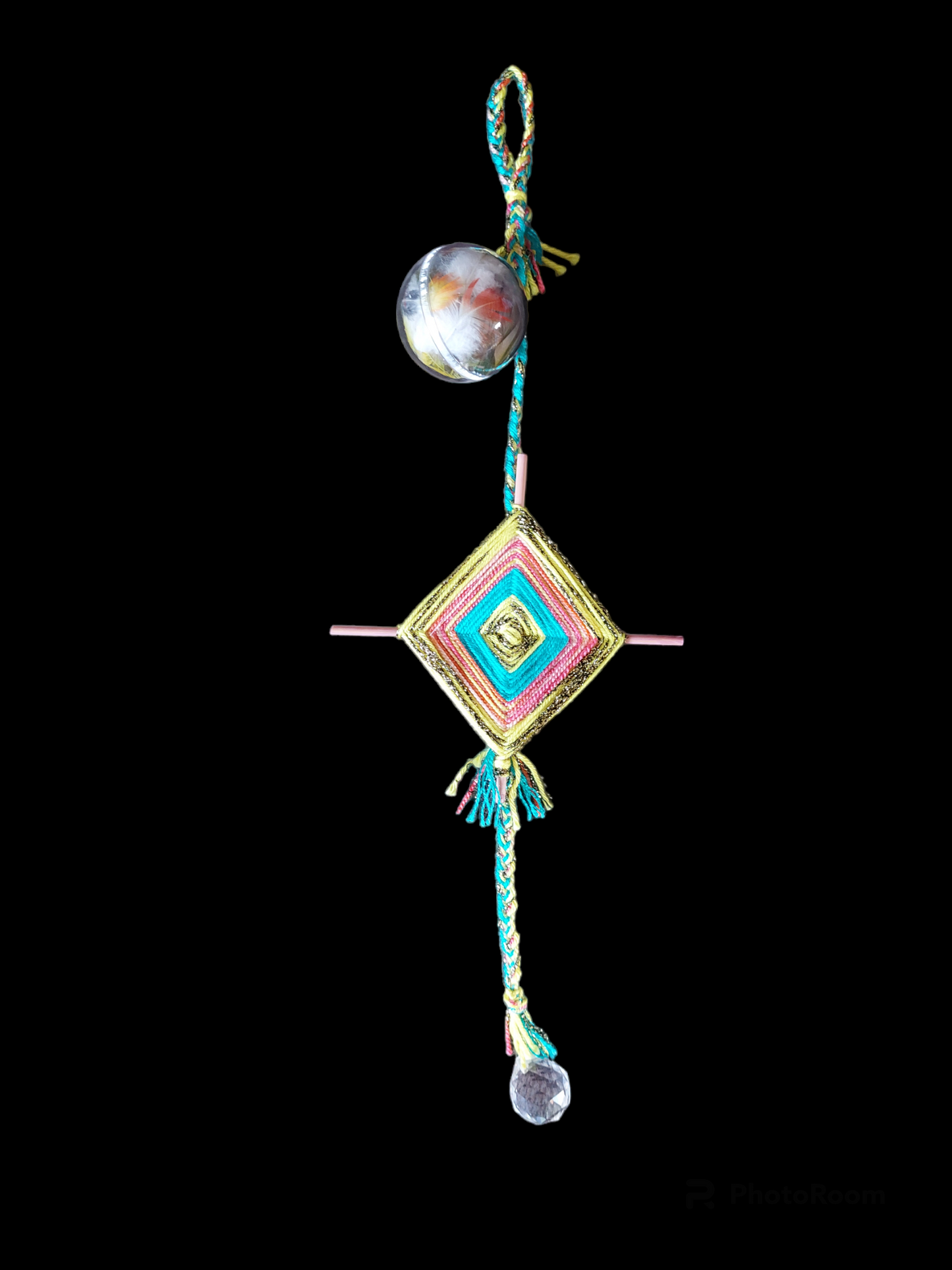 Harmonizing amulet "Namkha and Feng Shui crystal"