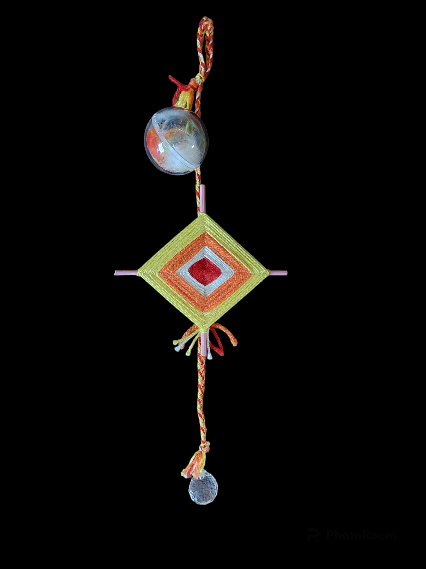Harmonizing amulet "Namkha and Feng Shui crystal"