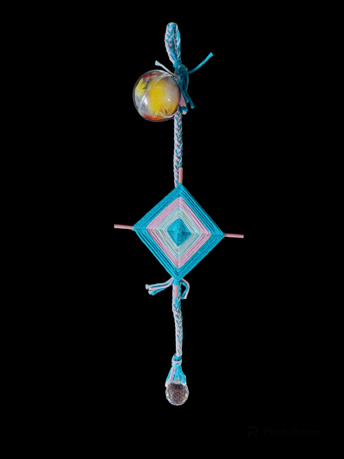Harmonizing amulet "Namkha and Feng Shui crystal"