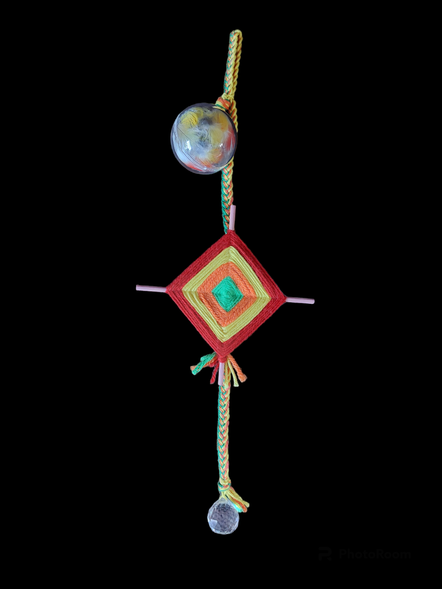 Harmonizing amulet "Namkha and Feng Shui crystal"