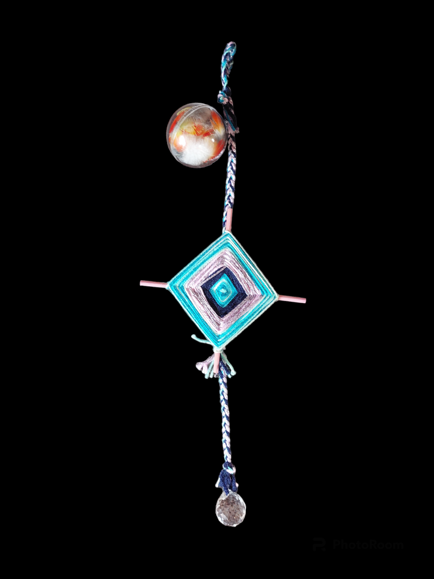 Harmonizing amulet "Namkha and Feng Shui crystal"
