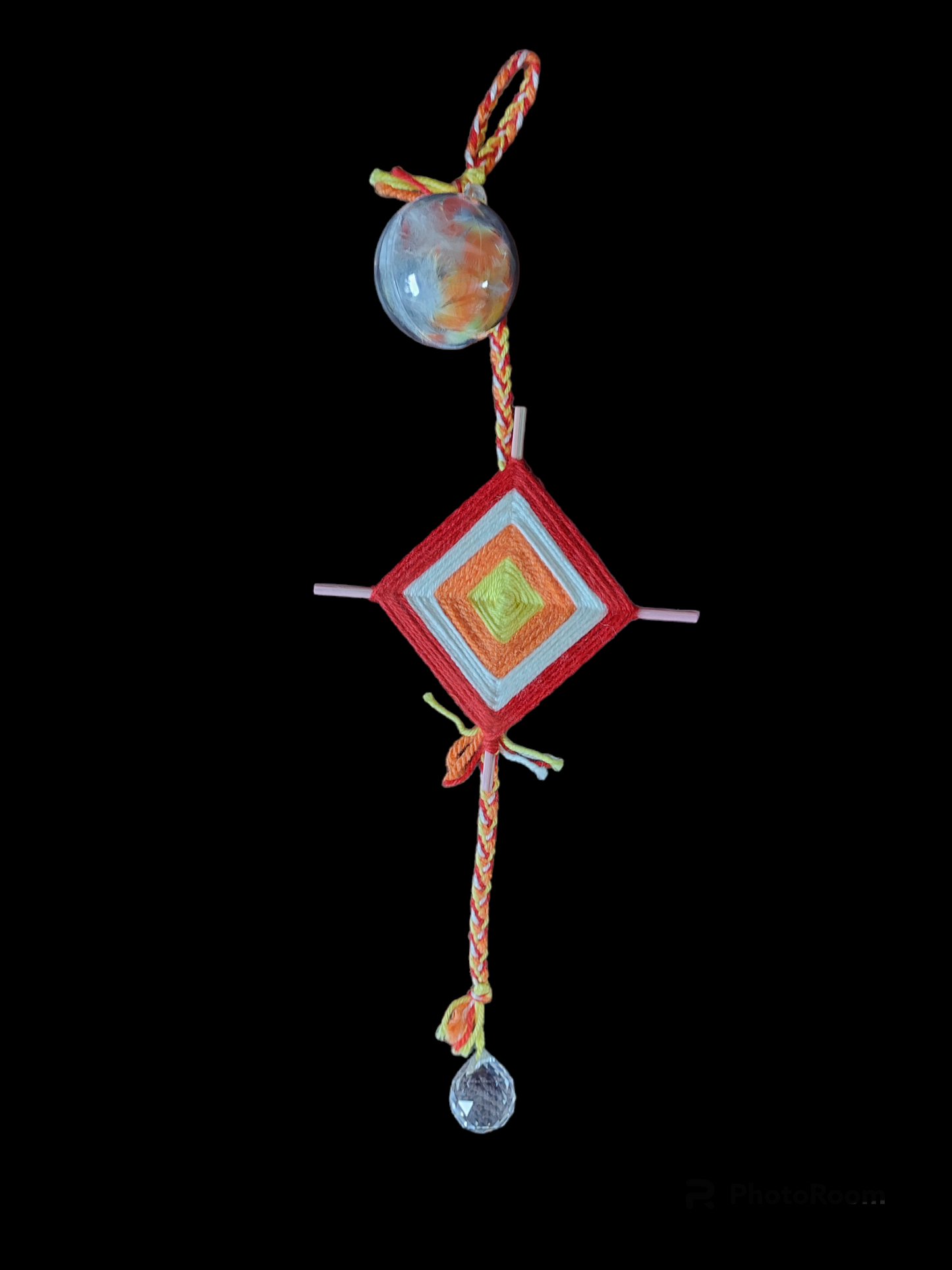 Harmonizing amulet "Namkha and Feng Shui crystal"
