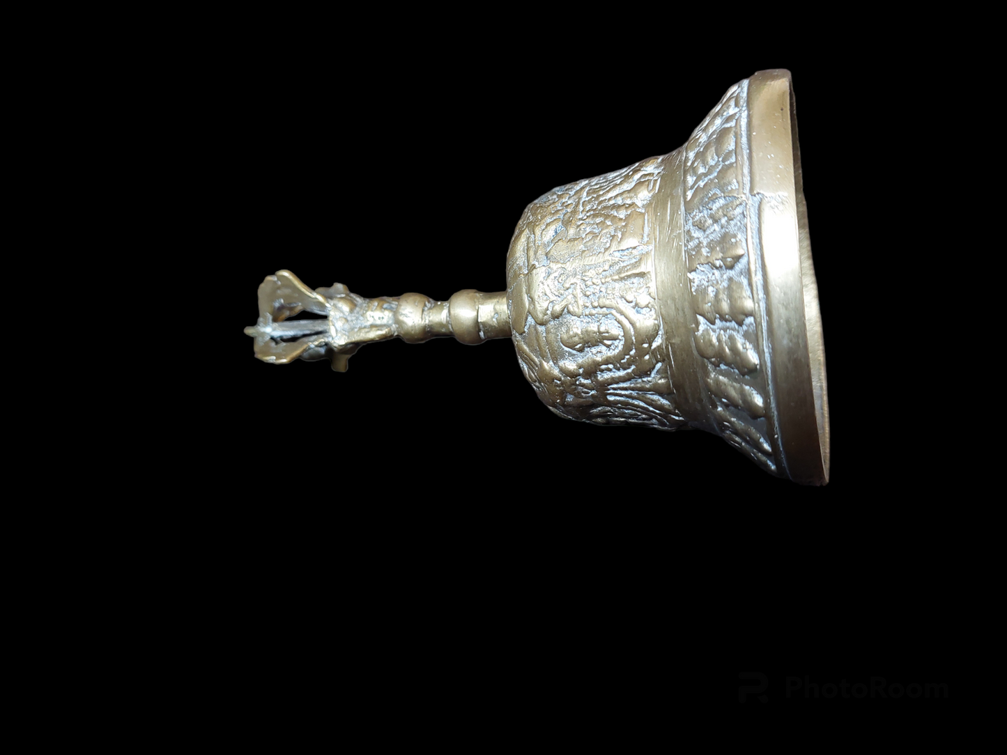 Vintage altar bell Tibetan Buddhist style #1, B quality