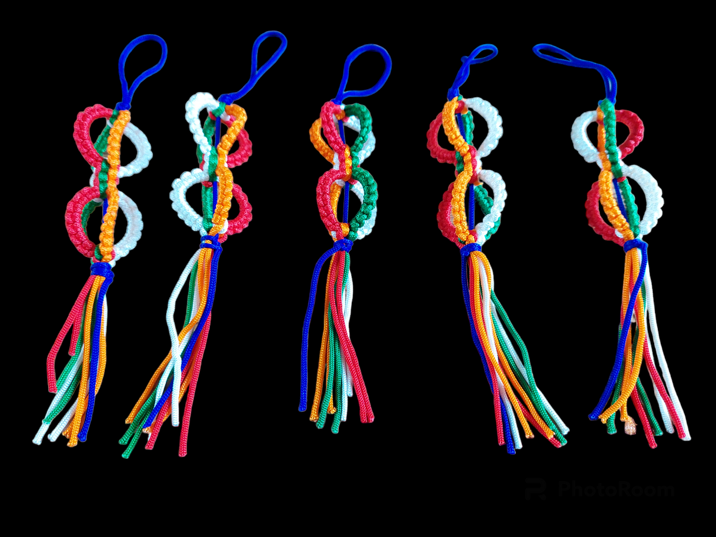 Braided dorje hangers
