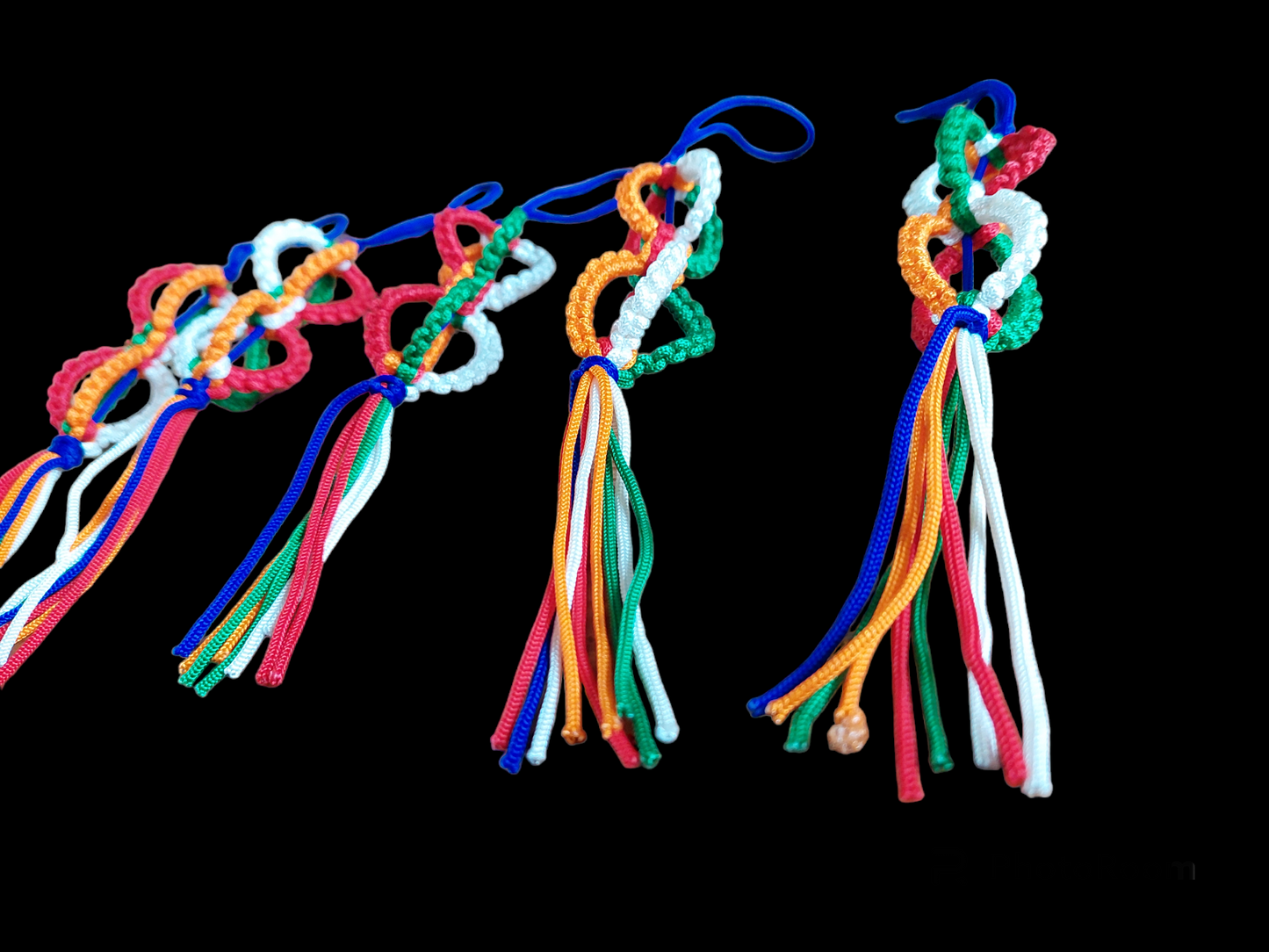 Braided dorje hangers