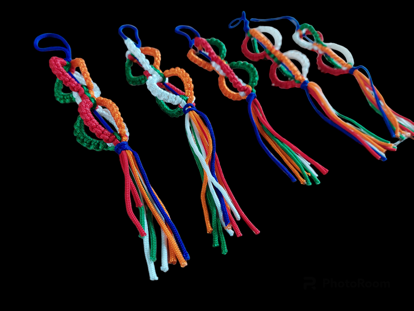 Braided dorje hangers