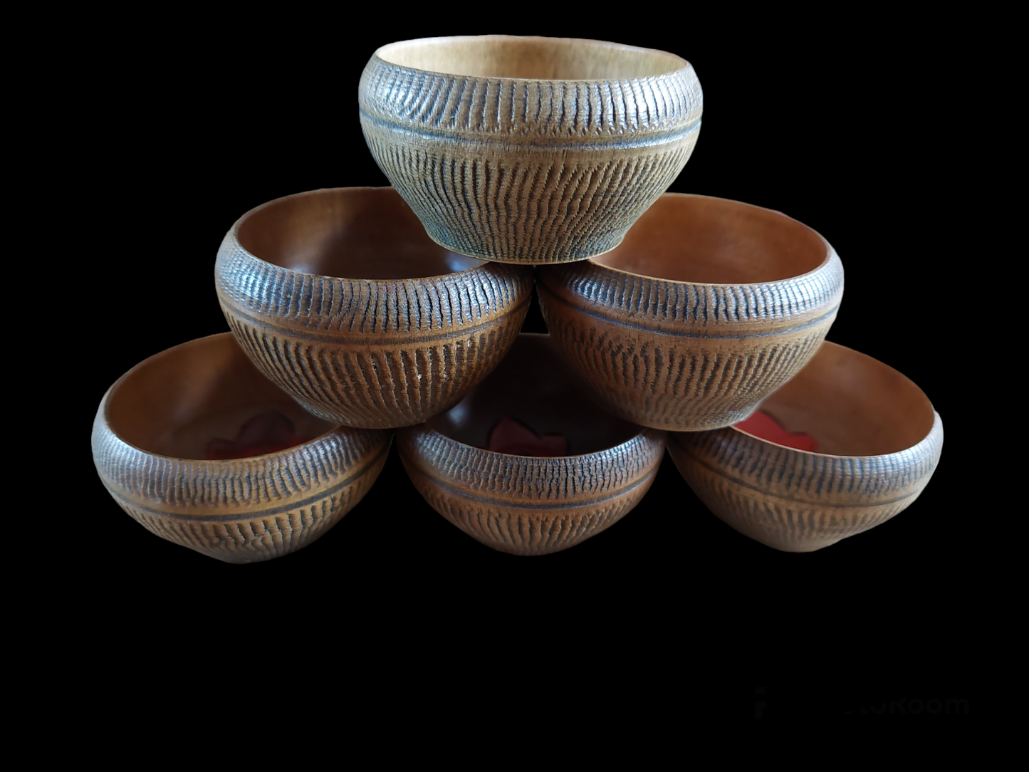 Wooden offering bowl "Dutch Tulip"