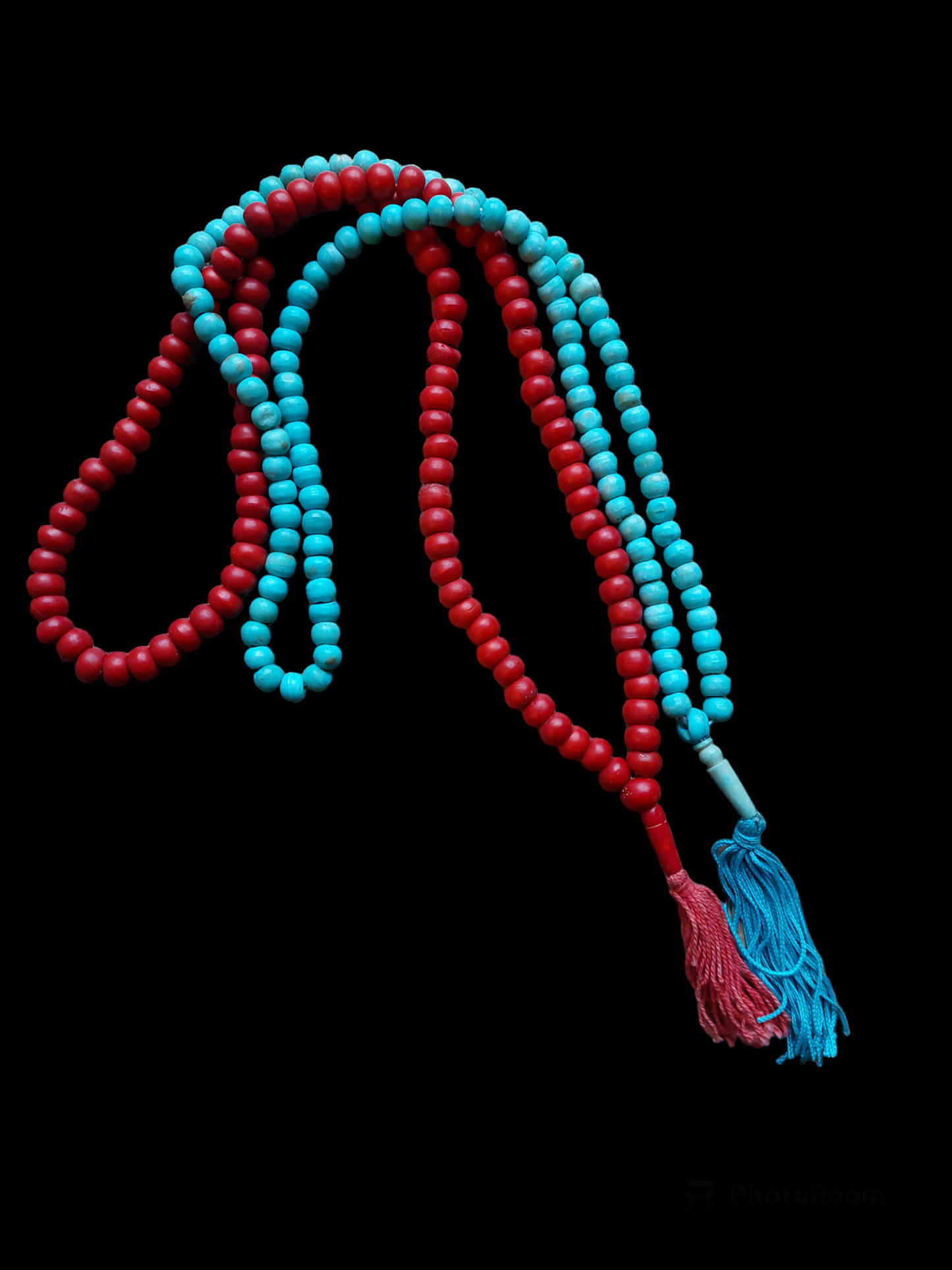Vintage Tibetan yak bone mala