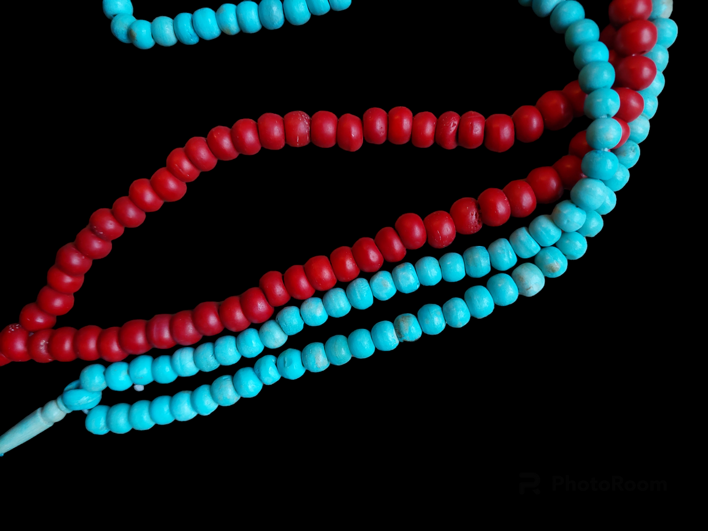 Vintage Tibetan yak bone mala