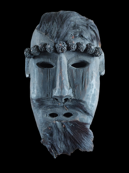 Antique Nepalese wooden mask