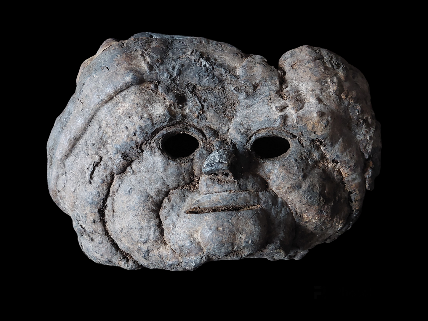 Antique Nepalese mushroom mask #1