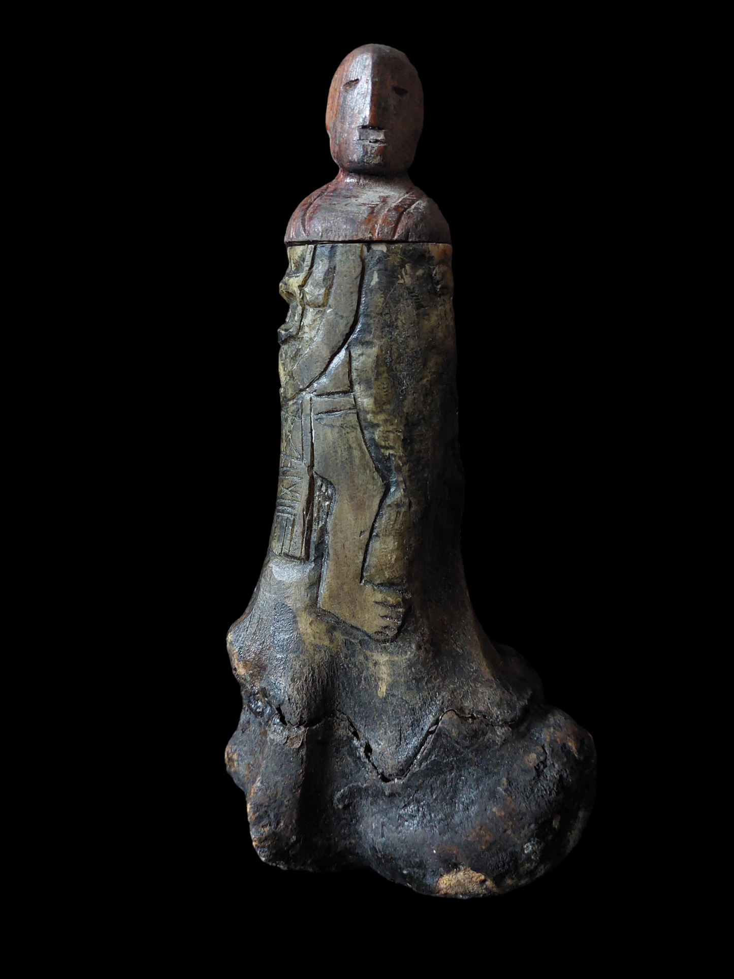 Ifugao tribal bone container