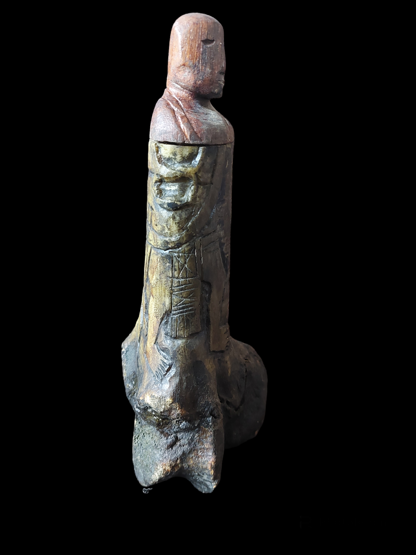 Ifugao tribal bone container
