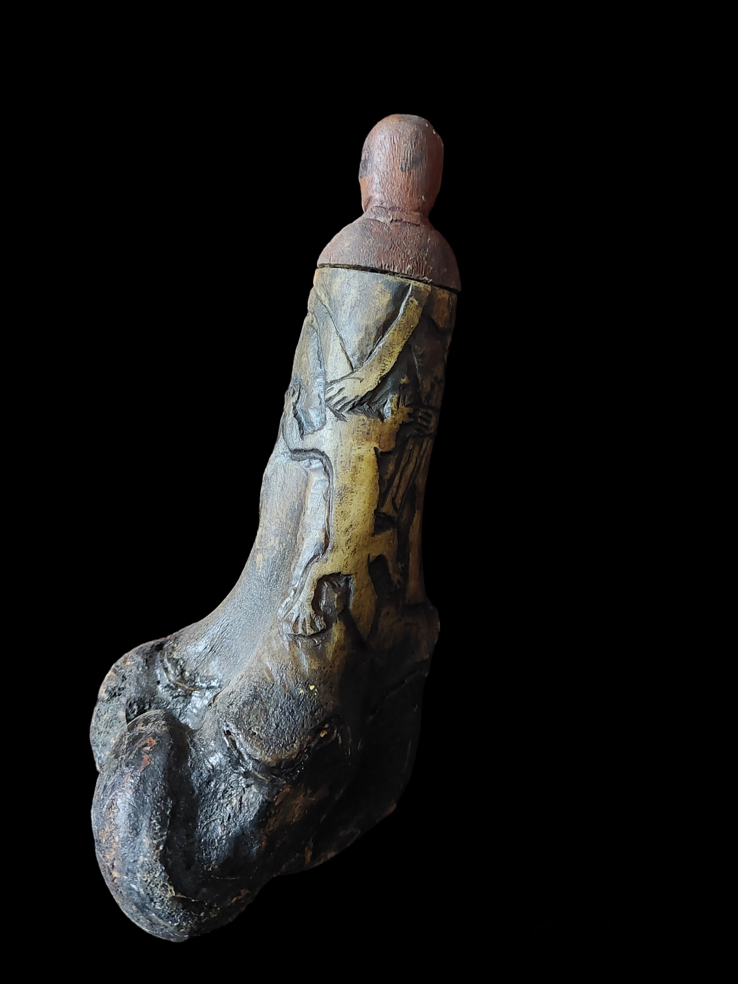 Ifugao tribal bone container