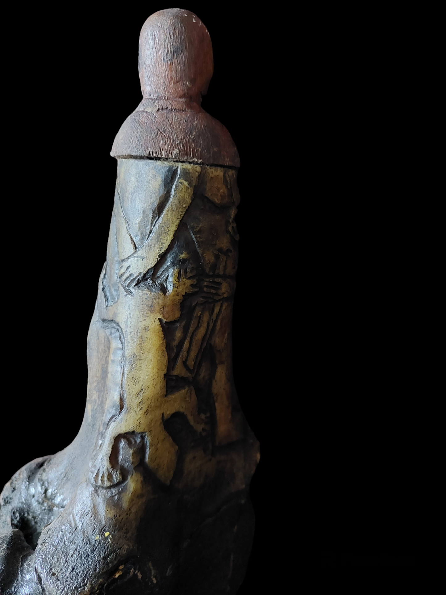 Ifugao tribal bone container