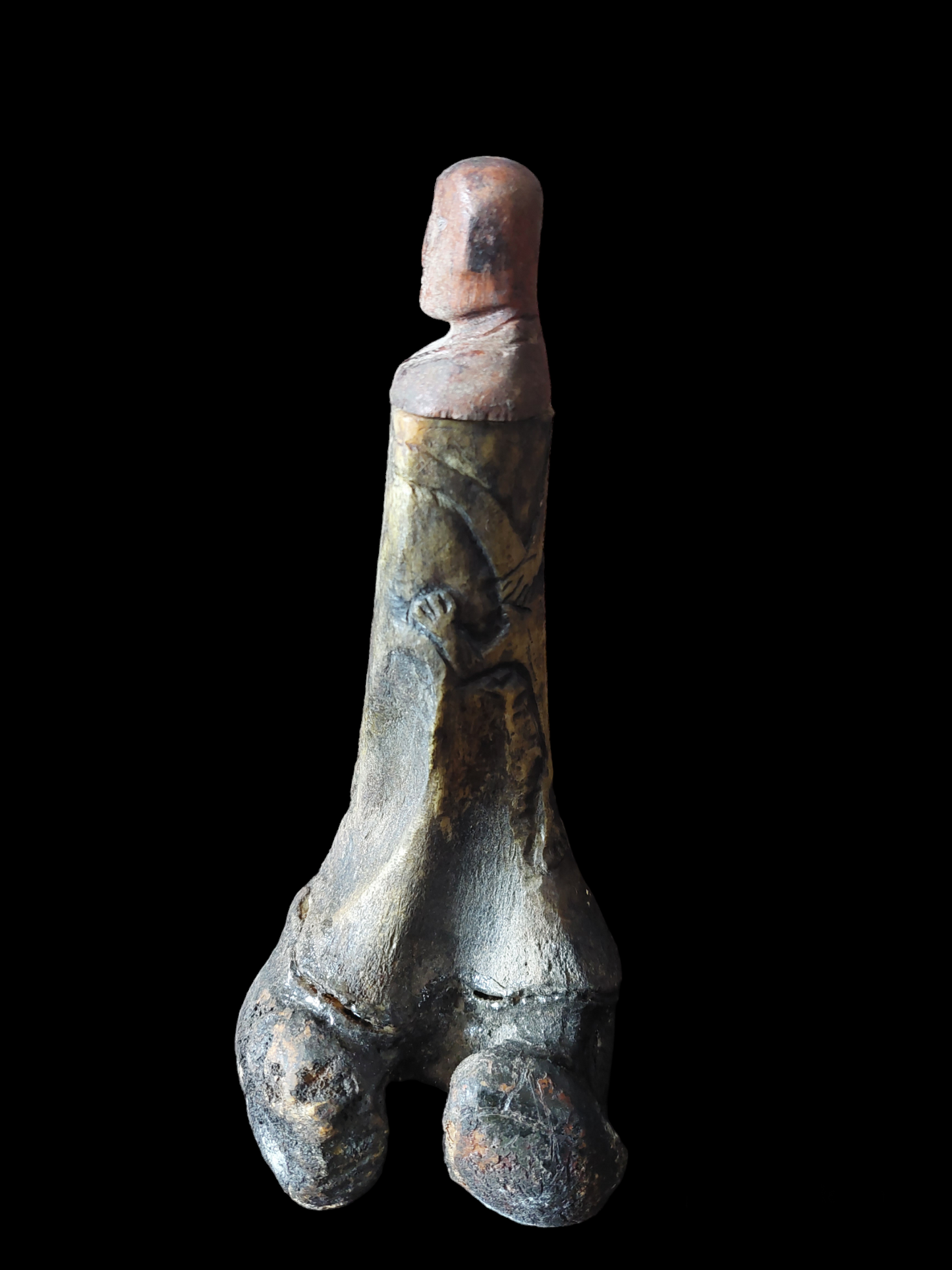 Ifugao tribal bone container