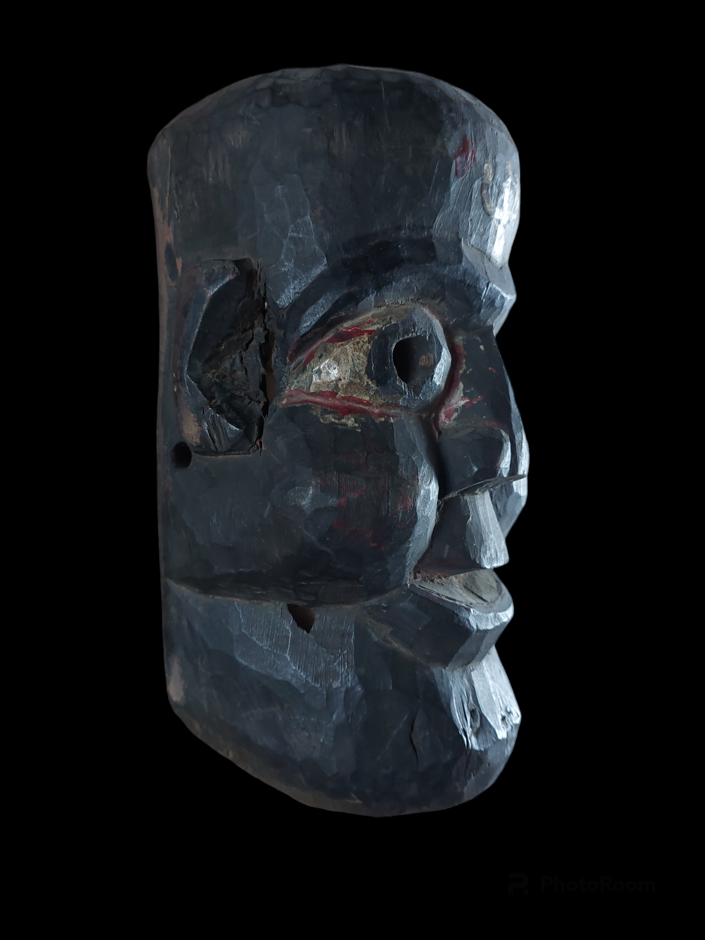 Antique Nepalese wooden mask