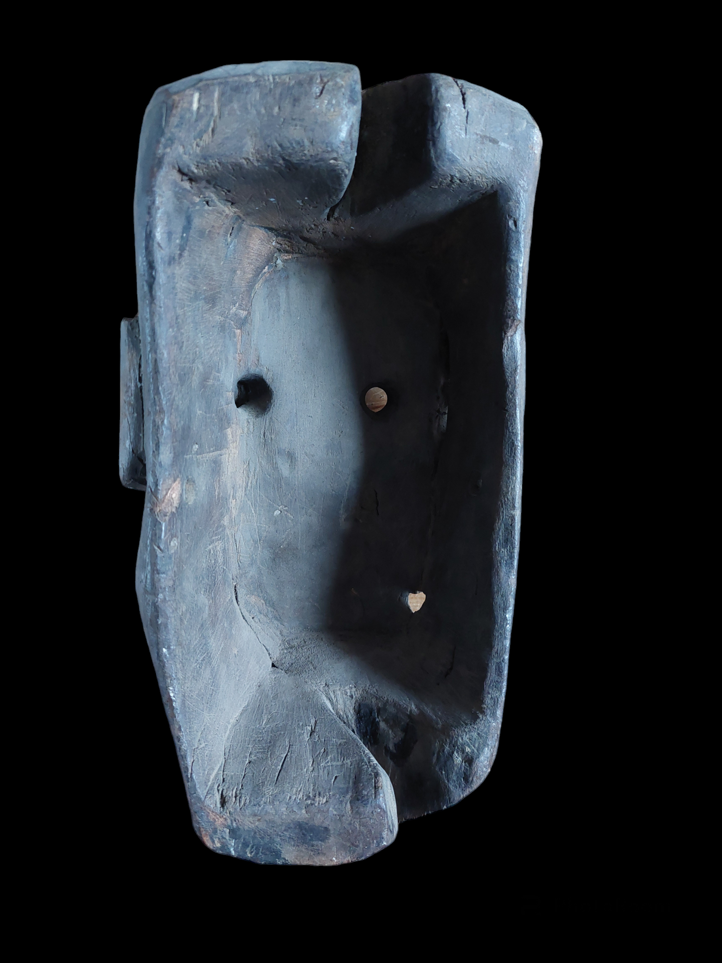 Antique Nepalese wooden mask
