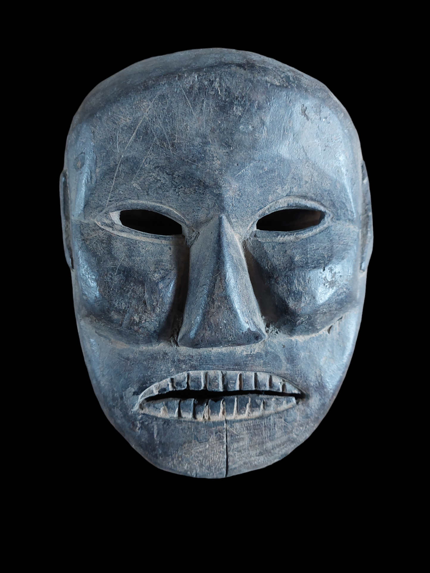 Antique Nepalese wooden mask