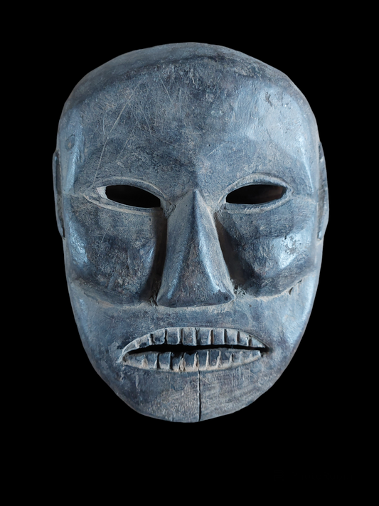 Antique Nepalese wooden mask