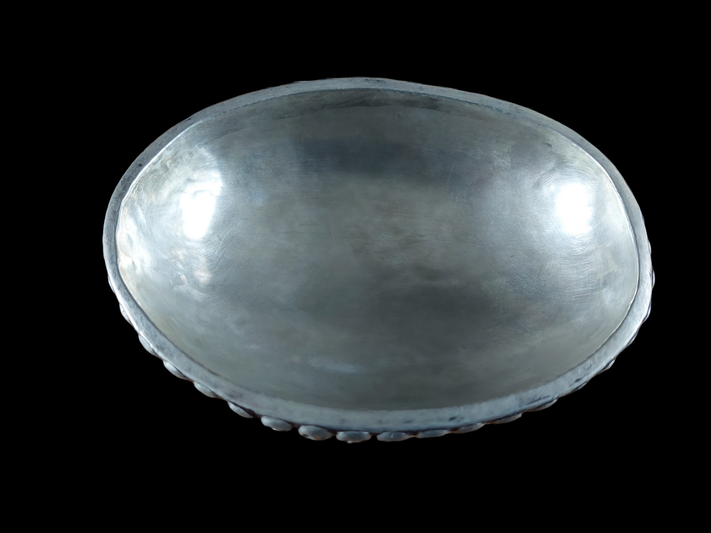 Kapala with silver interior