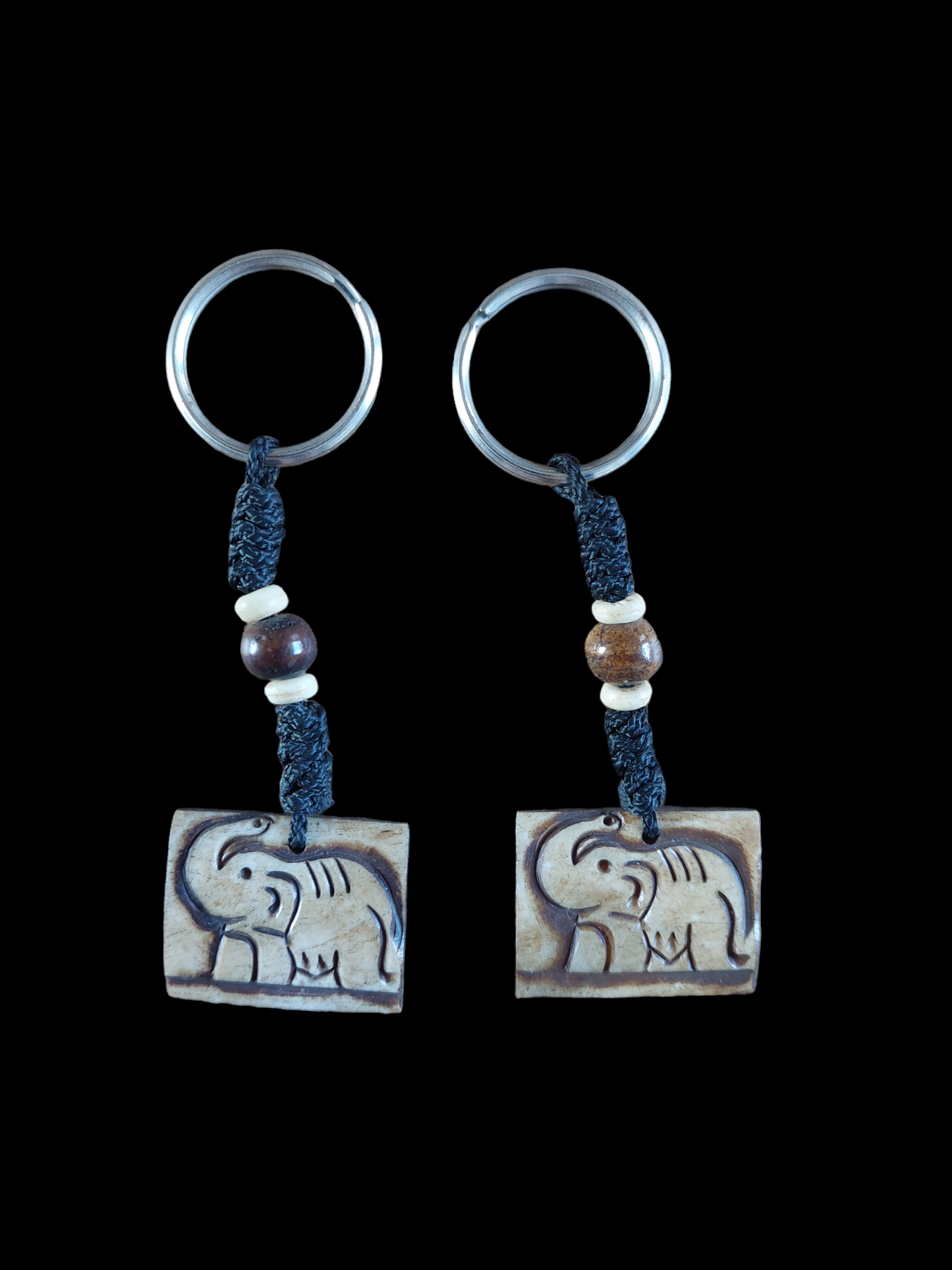 Nepalese yak bone key chains
