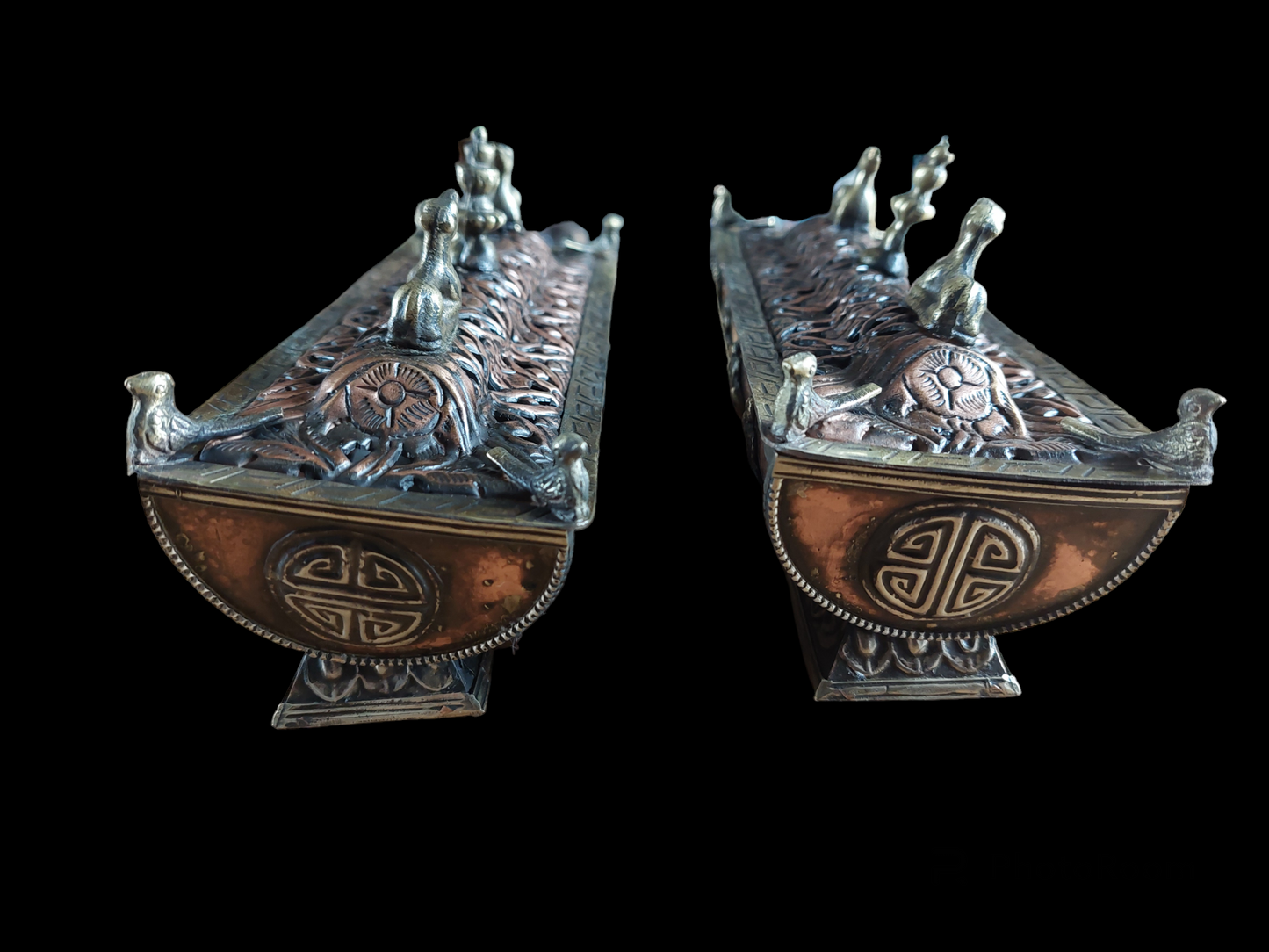 Vintage Tibetan incense stove #1