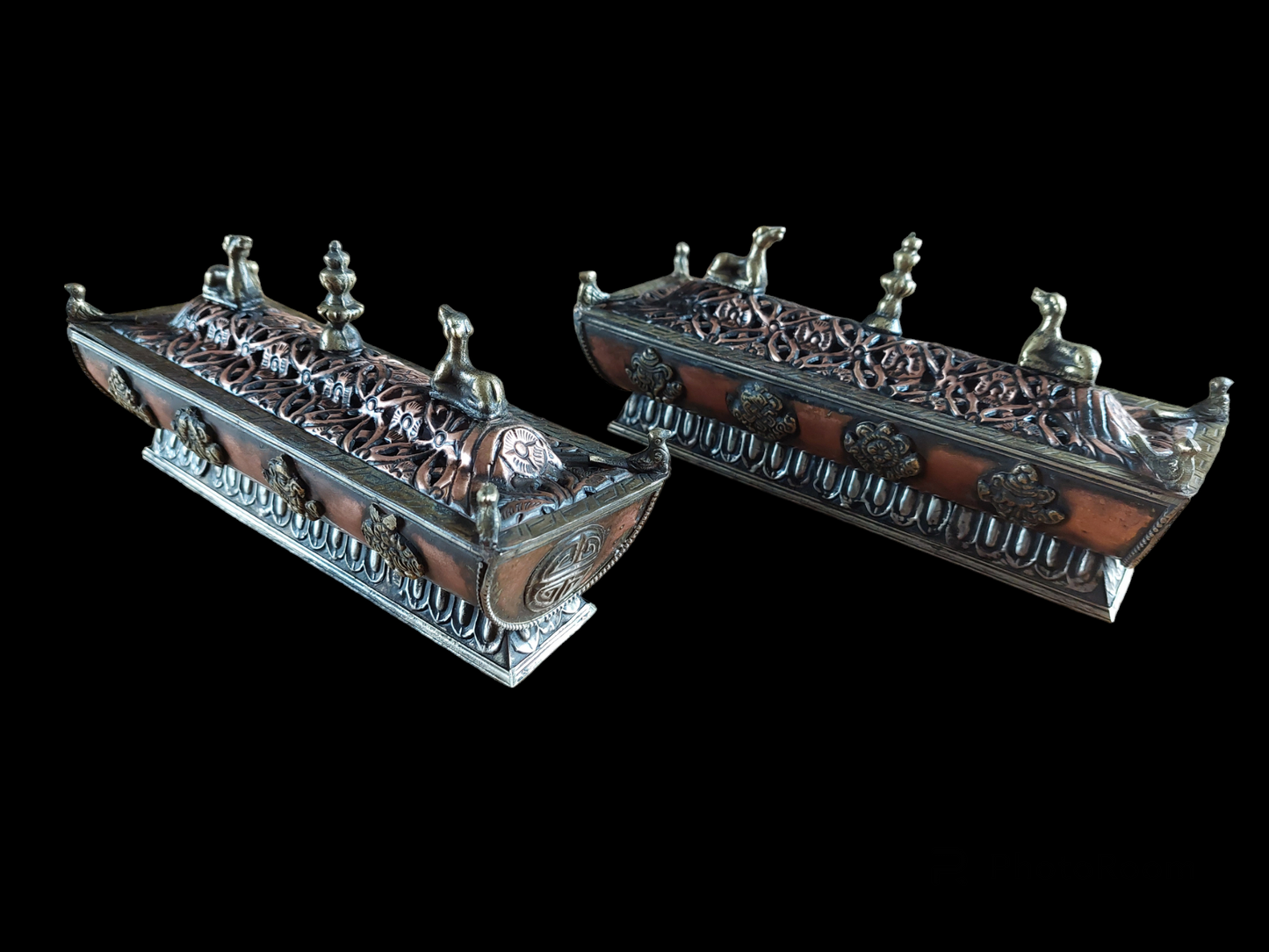 Vintage Tibetan incense stove #1