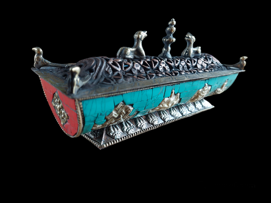 Vintage Tibetan incense stove #2