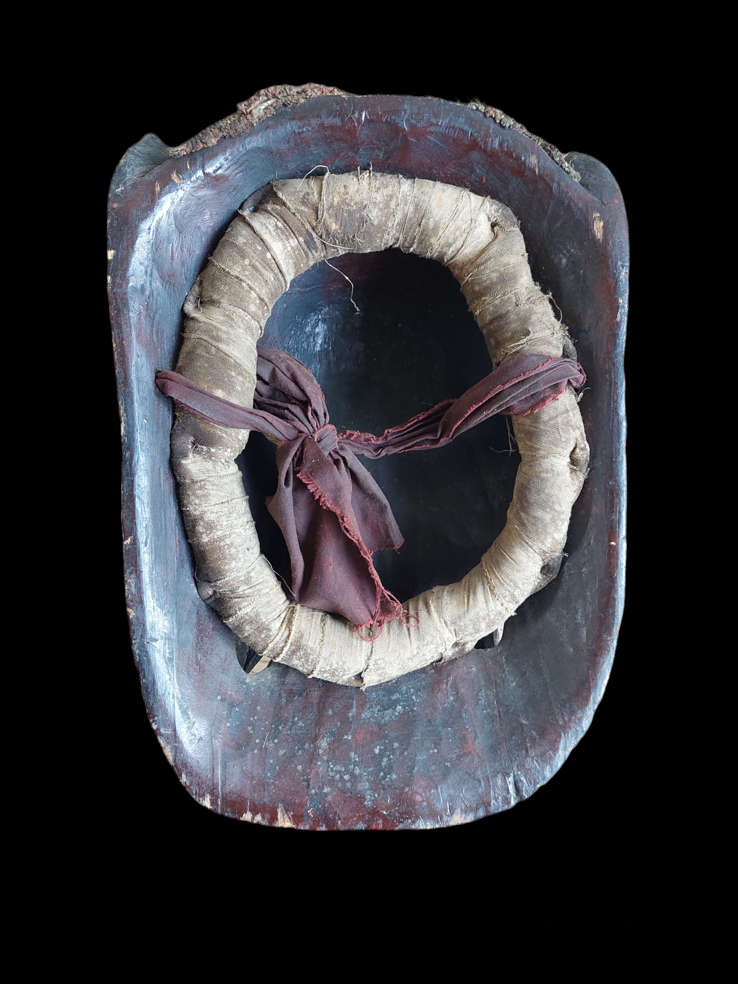 Vintage Nepalese wooden Wrathful Spirit mask #1