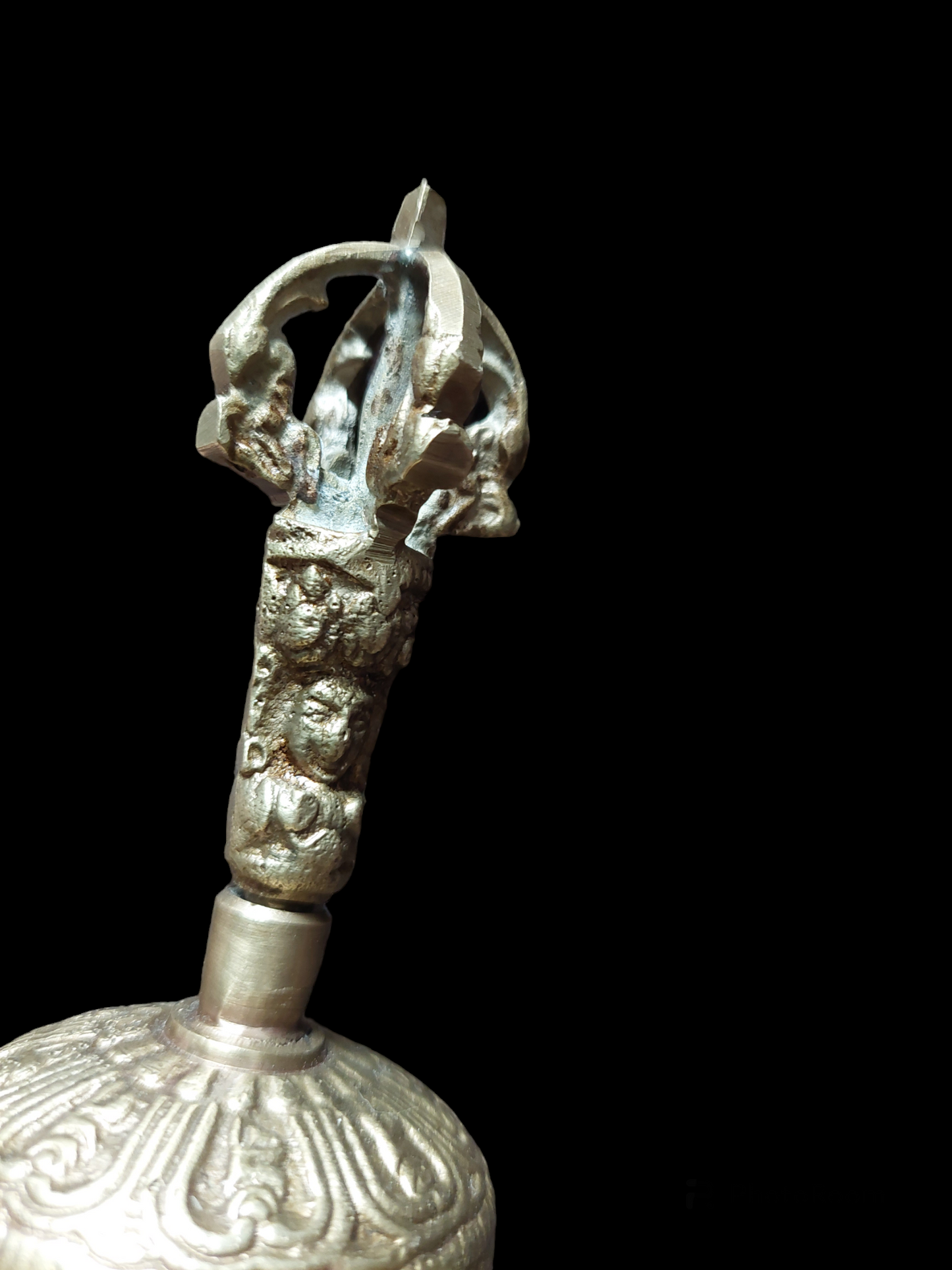 Altar bell with dorje #4, B-quality