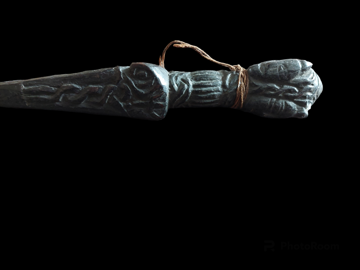 Antique wooden phurba #17