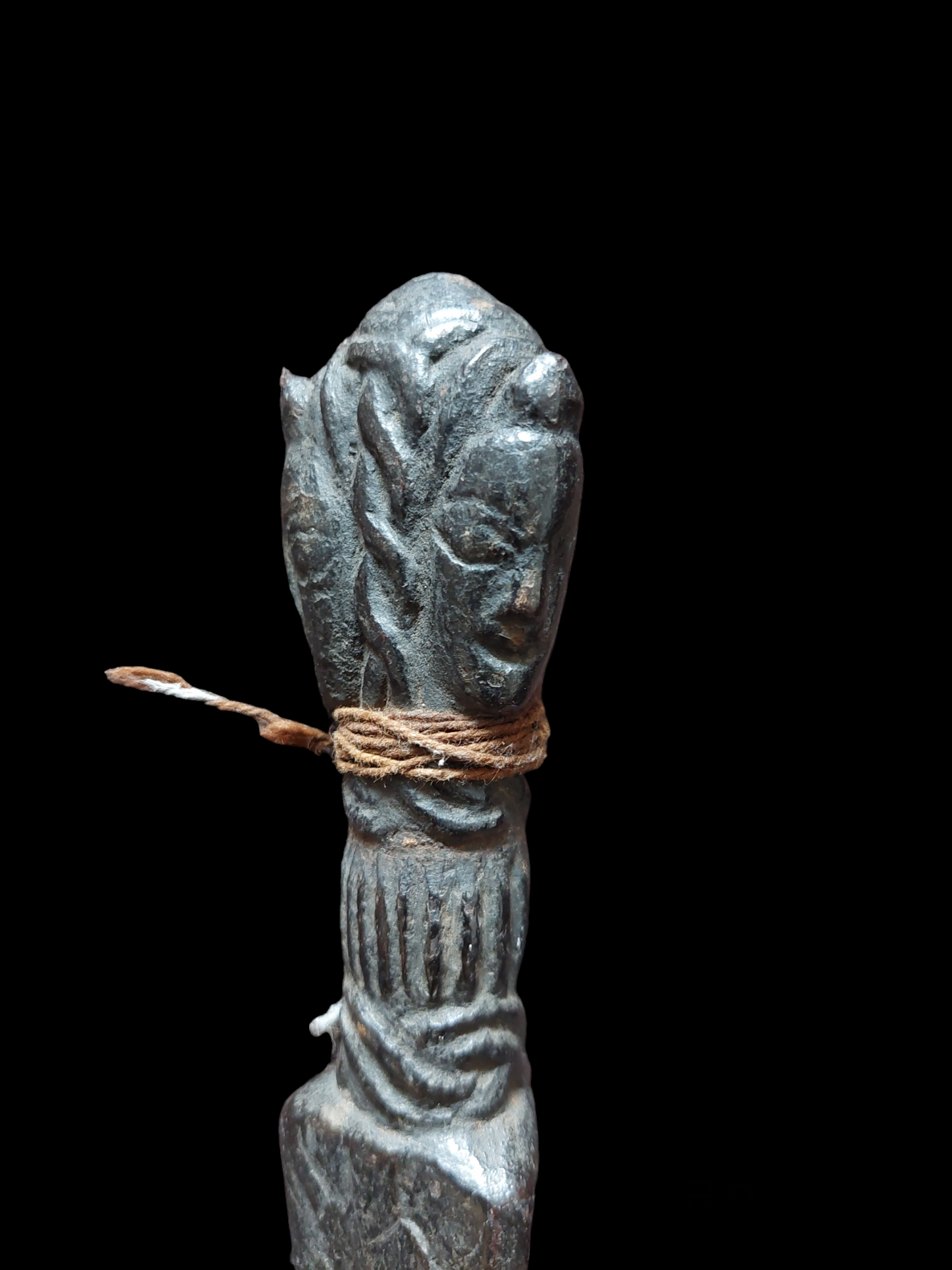 Antique wooden phurba #17