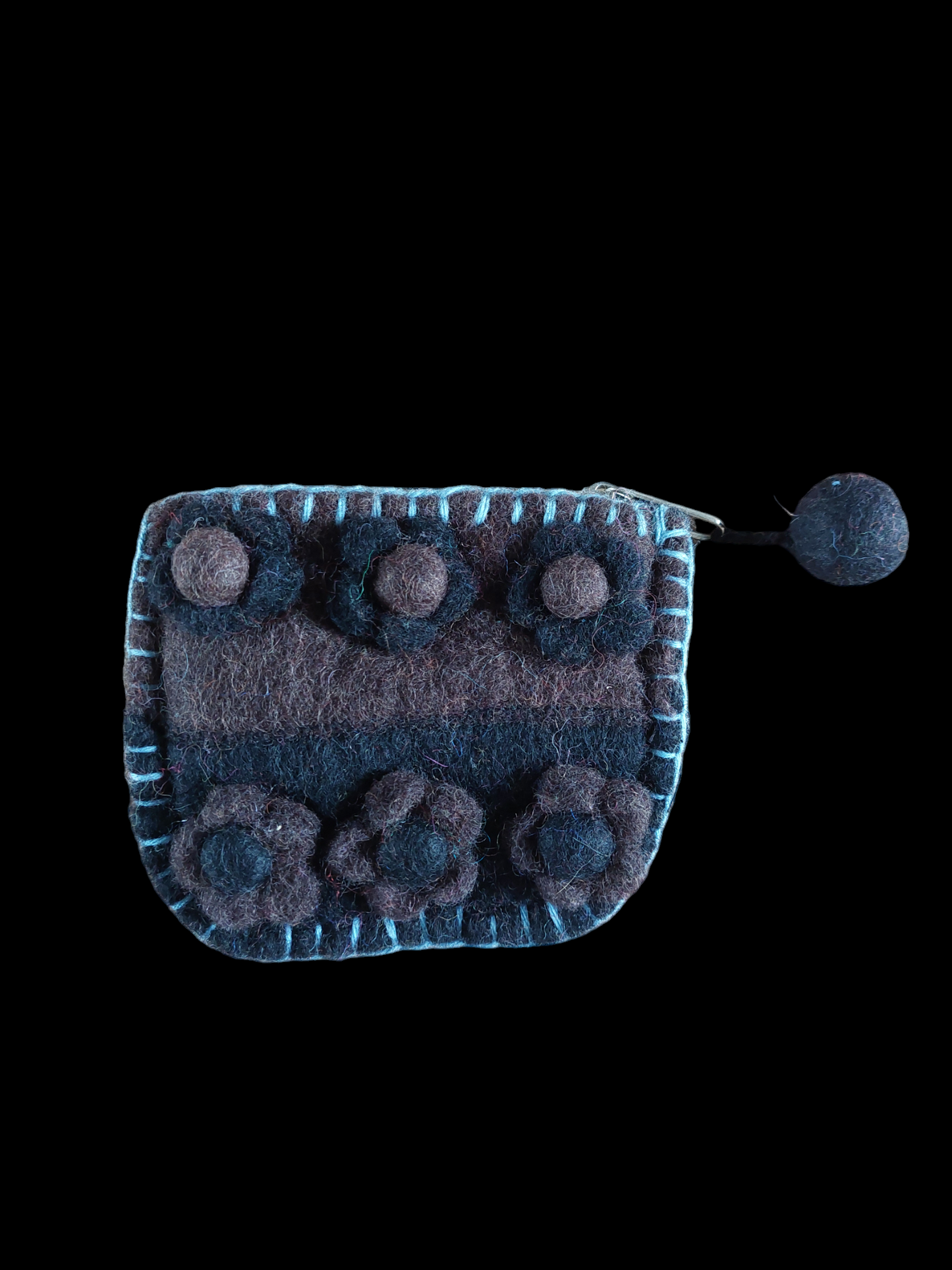Nepalese felt pouch, big size