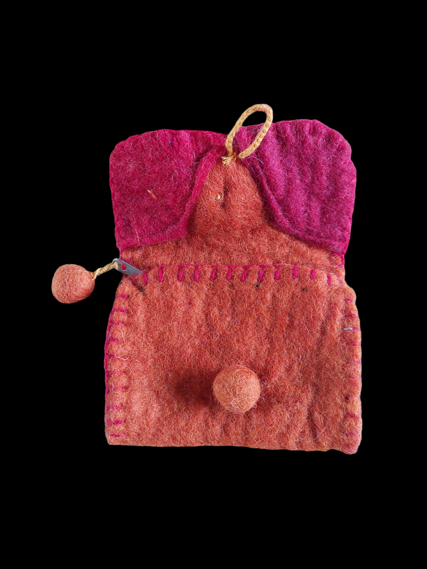 Nepalese felt wallet