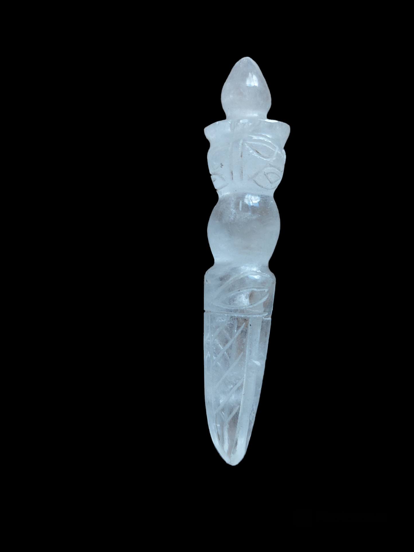 Crystal phurba #1