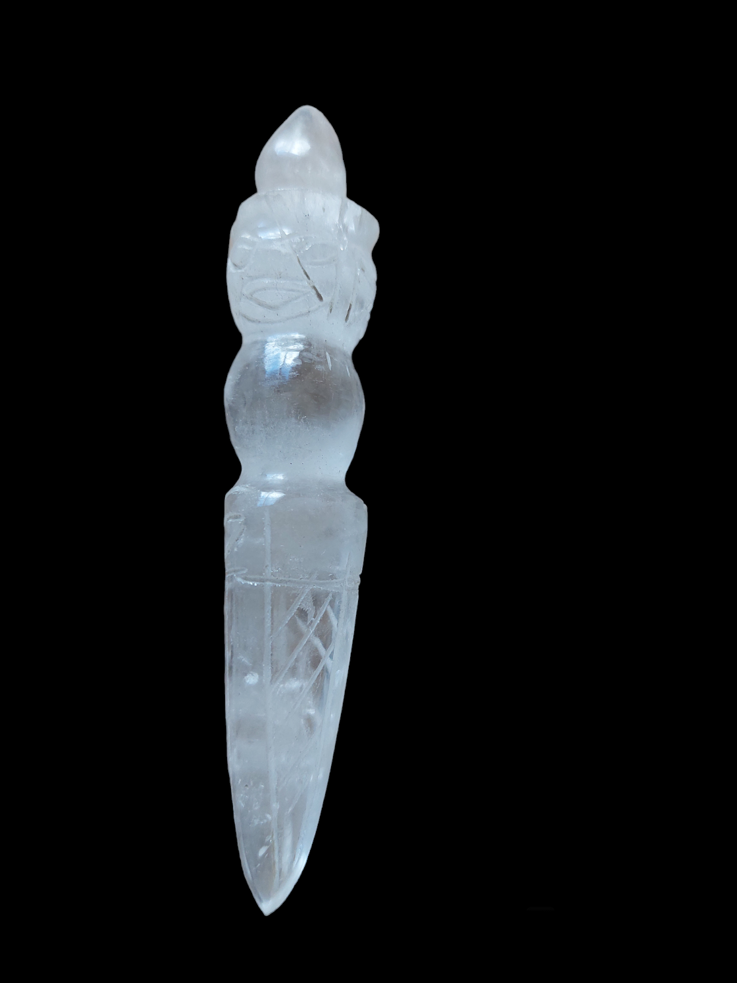 Crystal phurba #1