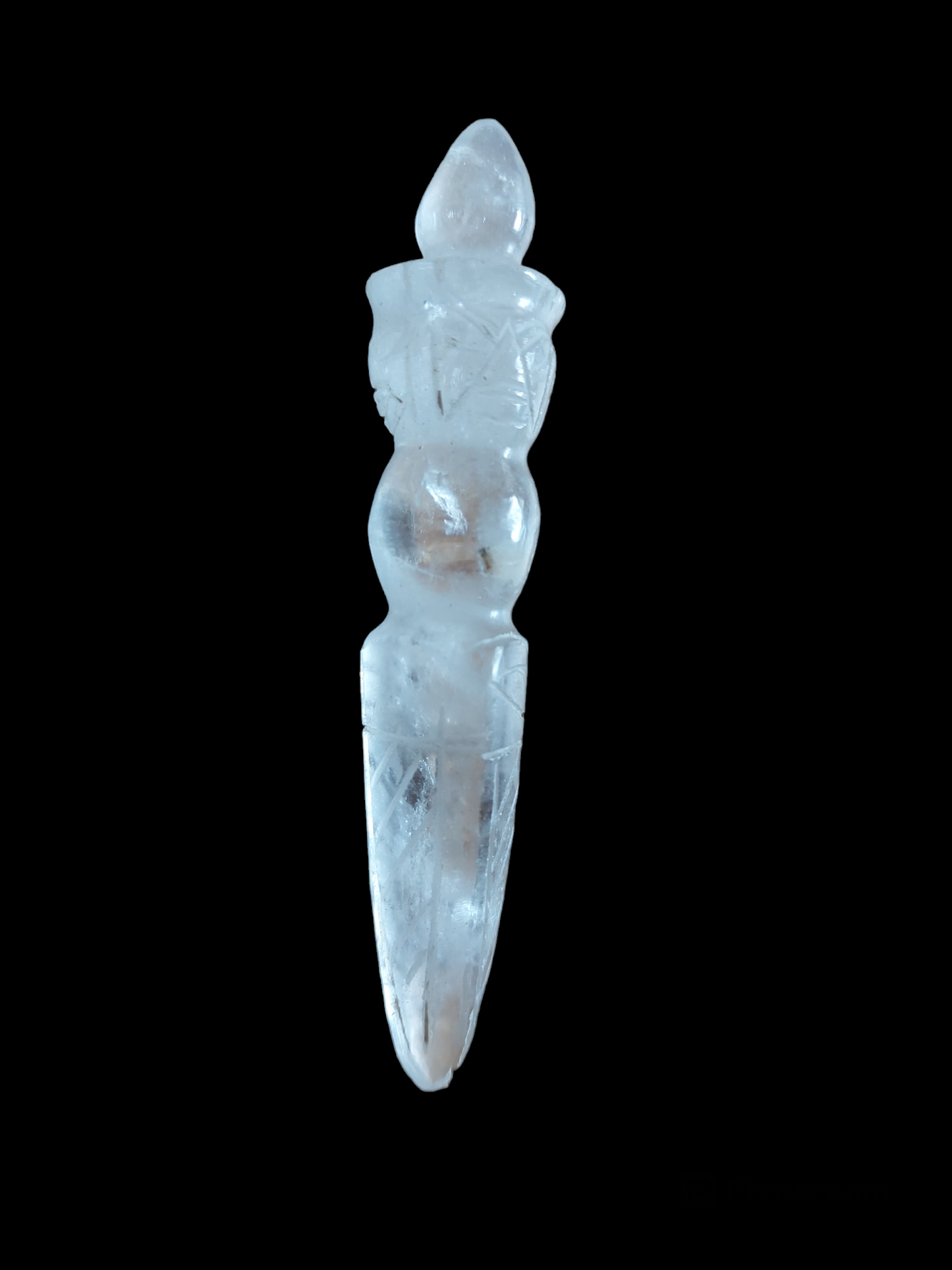 Crystal phurba #1