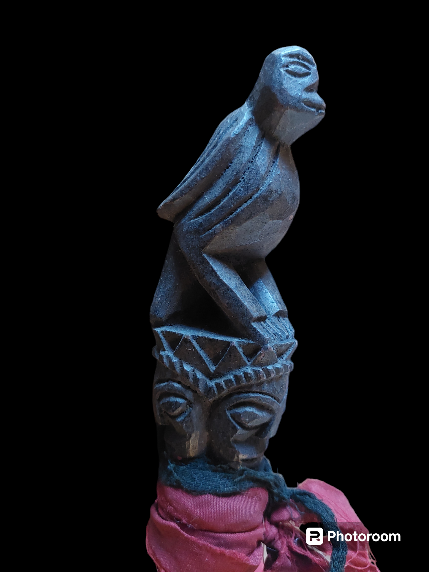 Antique wooden phurba #18