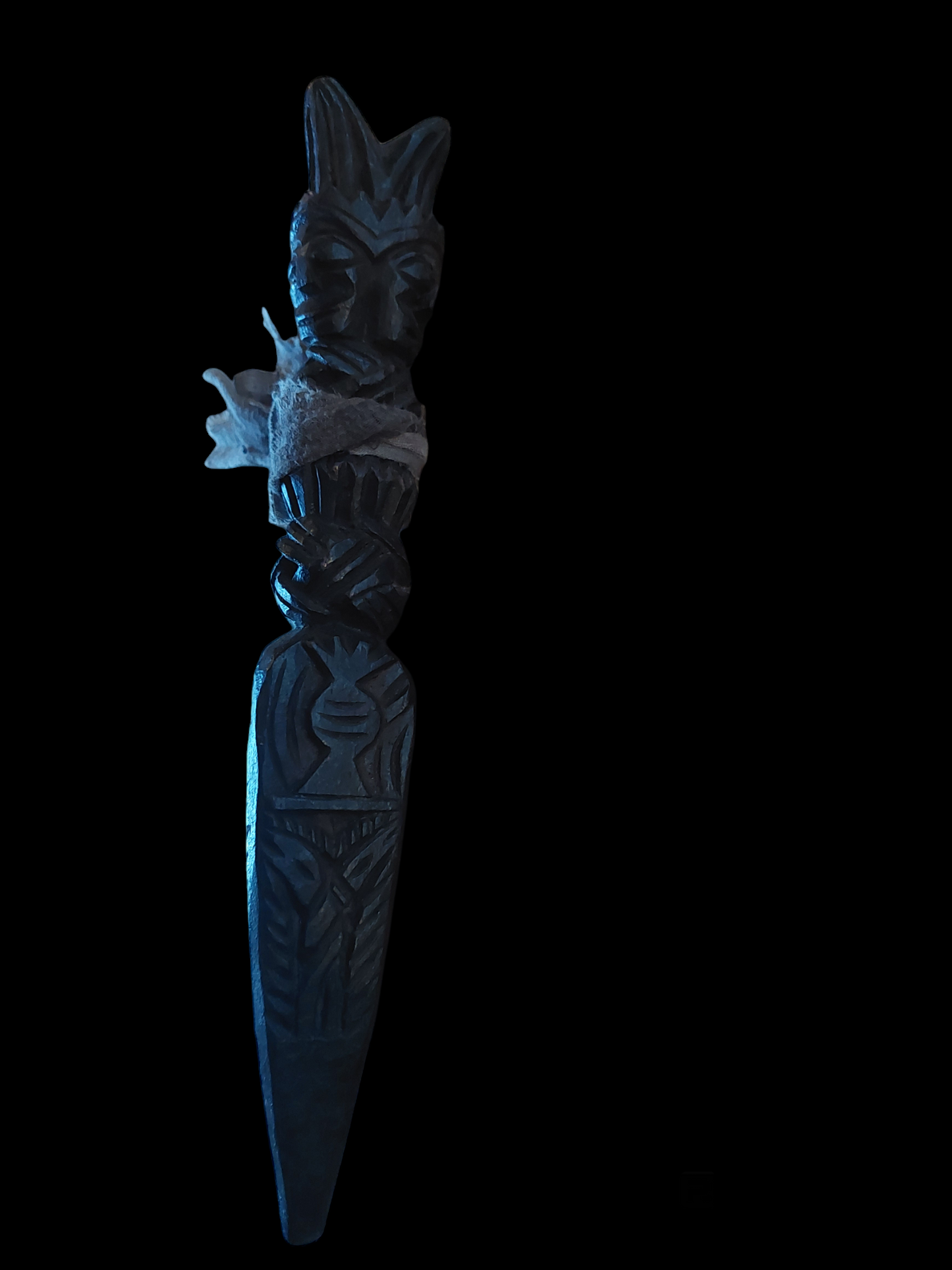 Old wooden phurba #20