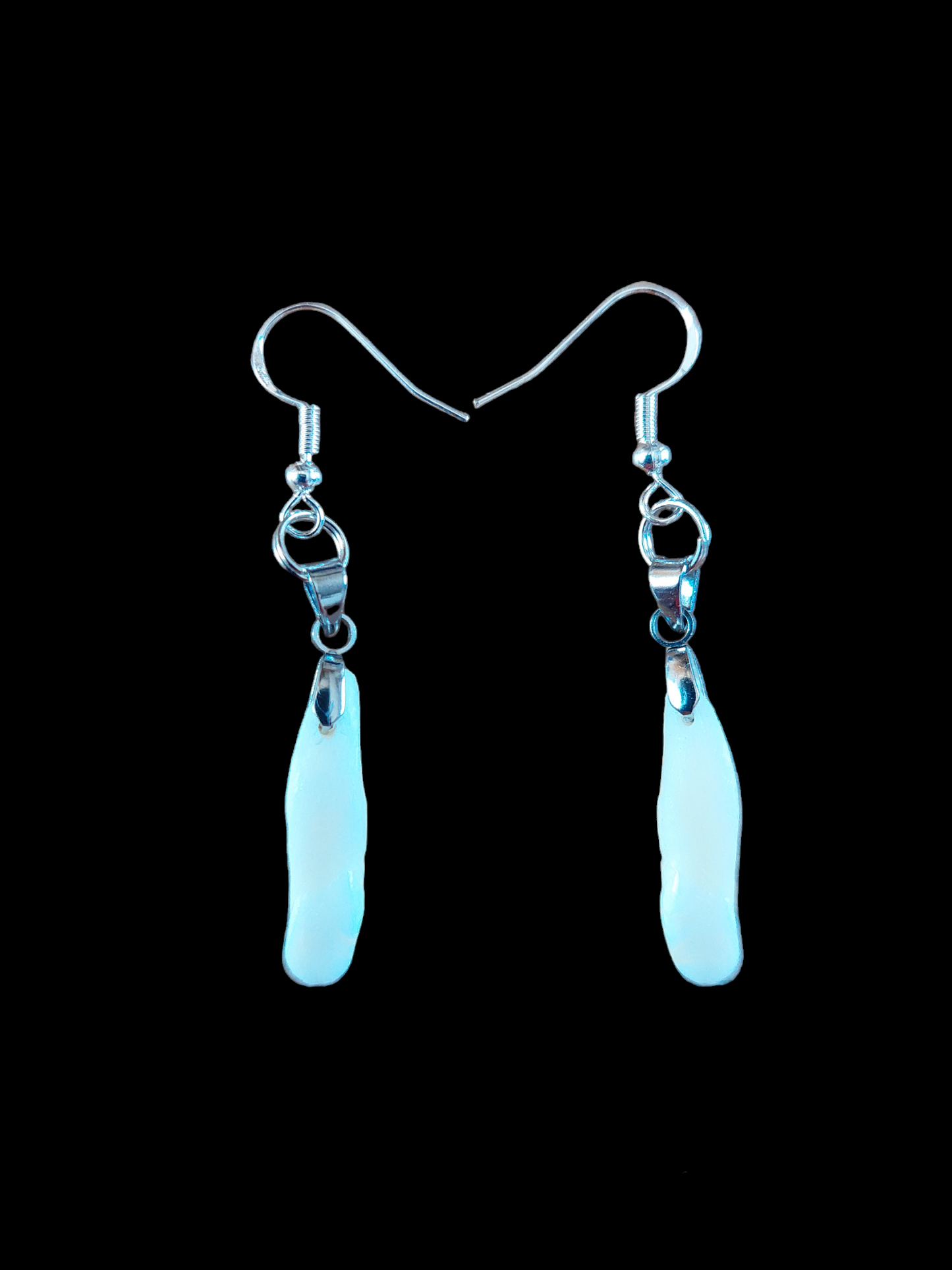 Roe deer teeth amulet earrings